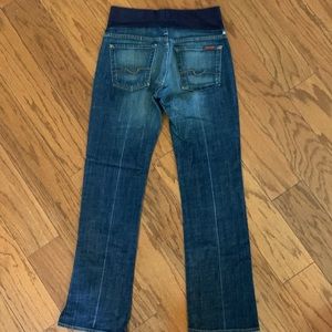 7 for all mankind maternity jeans Size 32